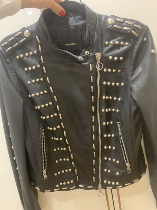 Кожено яке Pinko Естествена Кожа