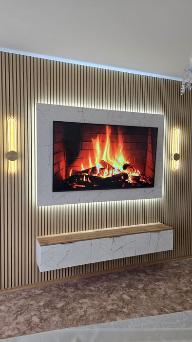 Установка ТВ на стену