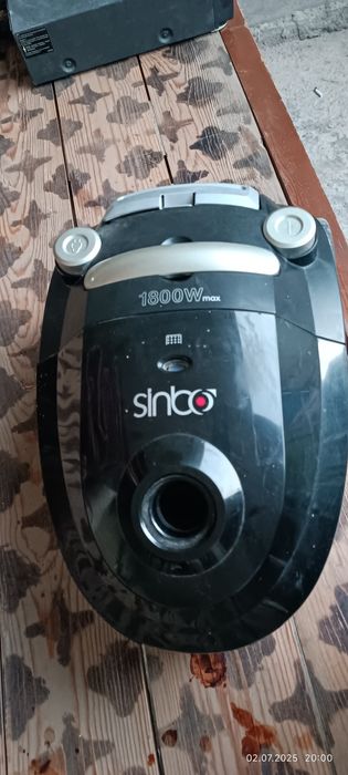 Пылесос Sinbo SVC-3449 — 1800W, б/у, без насоса