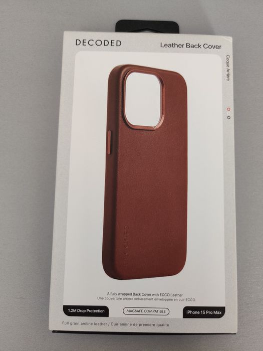 Кожен Decoded Iphone 15 Pro Max калъф