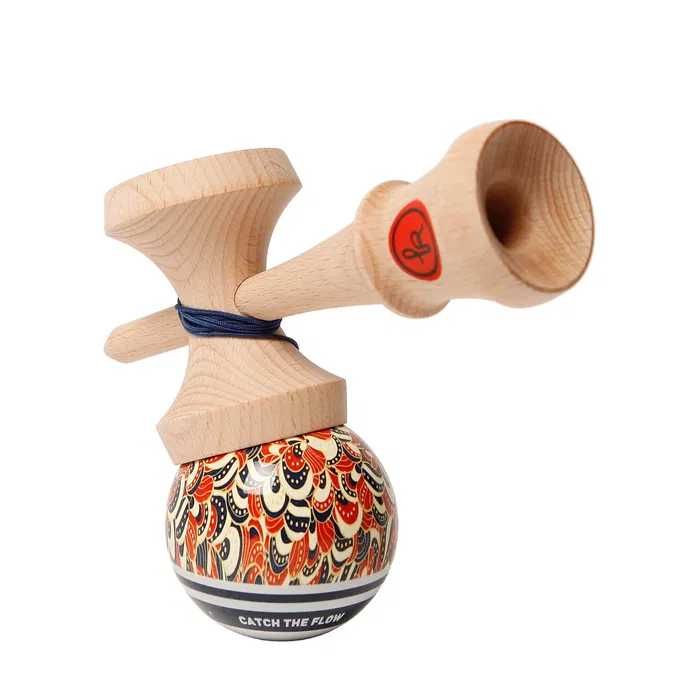 NOU! Kendama originala EUROPE AQUA SERIES Record + Wondercurl MC