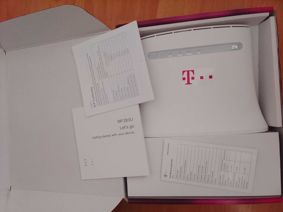 Router 4G ZTE  MF283U liber de retea