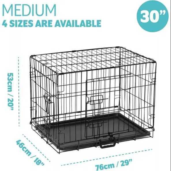 Cusca pentru caini de 30" 76 cm (L) x 46 cm (L) x 53 cm (Î) Resigilat