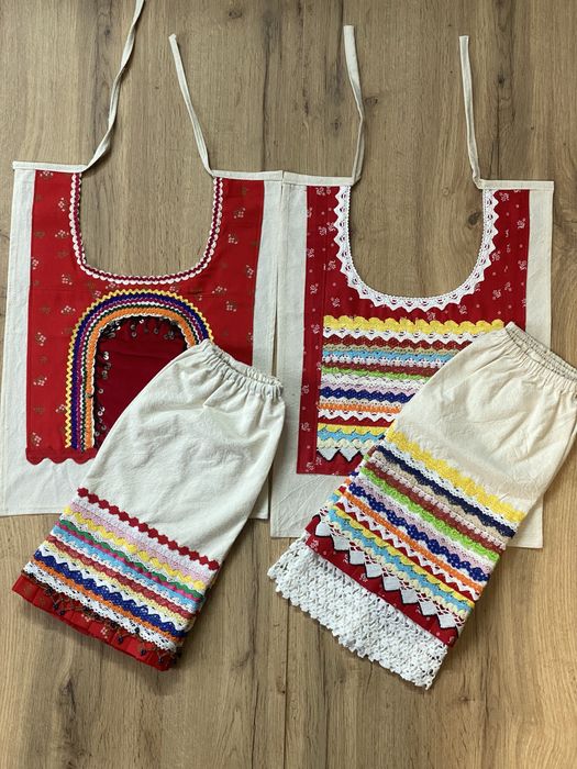 Нагръдници и ръкари за родопски носии