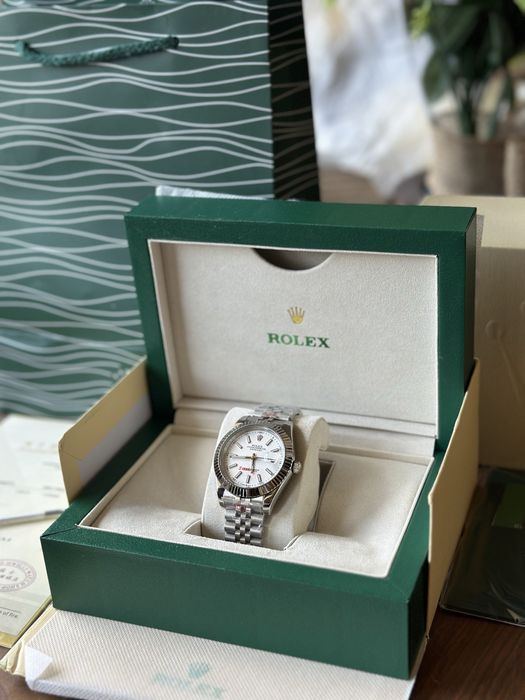 Rolex Datejust White 41 mm