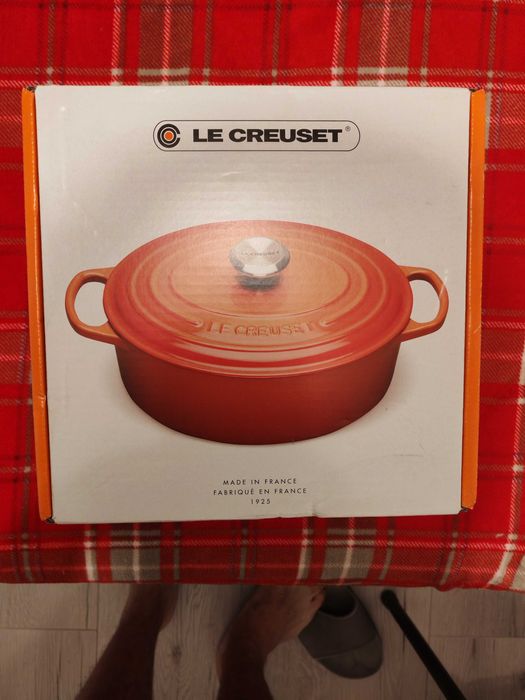 Oala cratita fonta Le Creuset originala Franta 27 cm