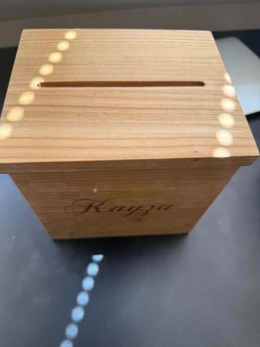 Дървена кутия “Кауза” за сватби