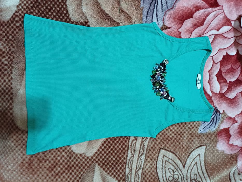 Майка зеленая турецкая.