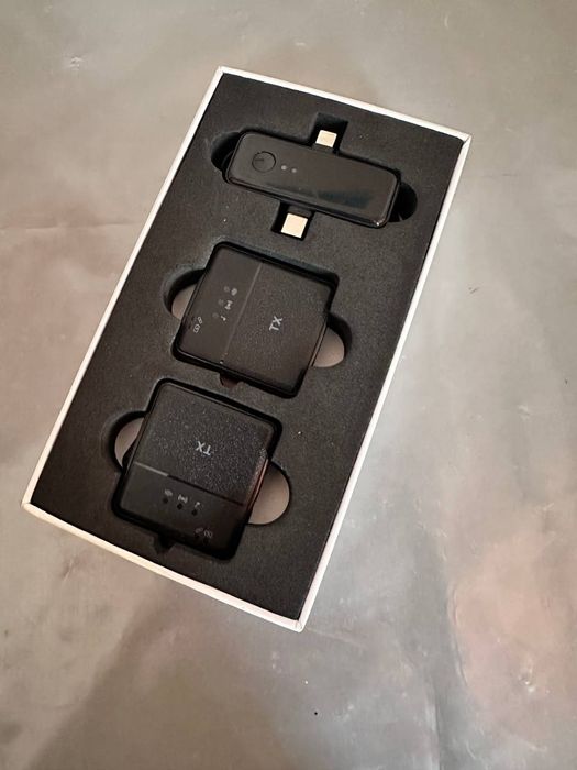 Wireless Microphone SX31 — 2 talik simsiz mikrofon (iPhone va Type-C)