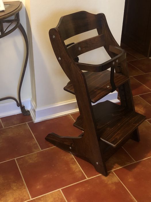 Scaun de masa copii lemn masiv