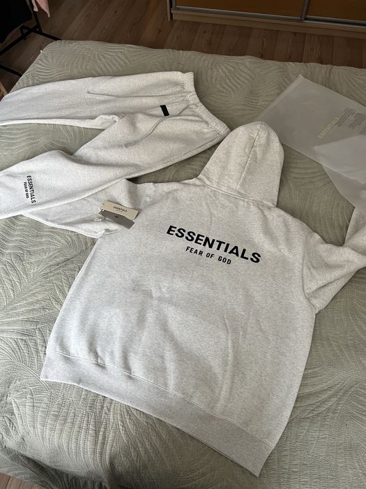 Essentials tracksuit (екип) light grey