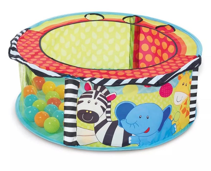 Centru de activitati, cu bile, 6-36 luni