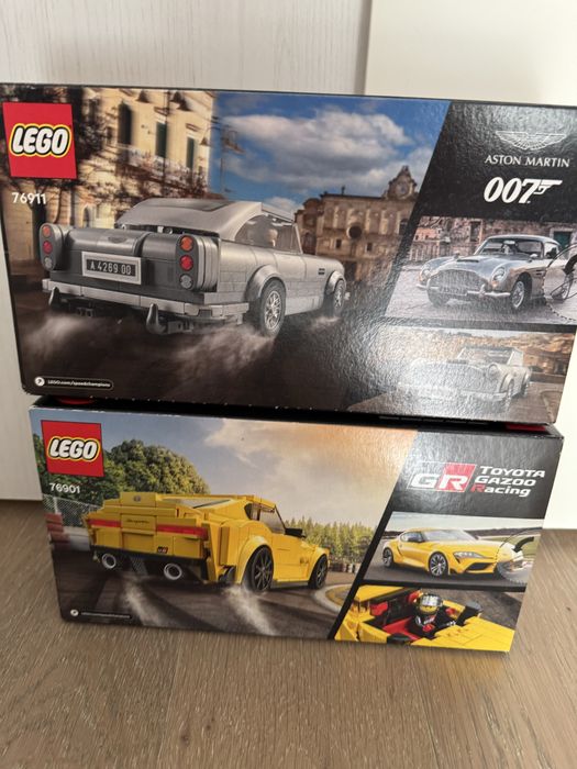 Lego speed Toyota  76901 si Aston 76911