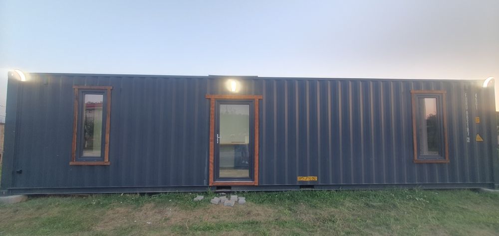 Tiny house la cheie  ,casa din container maritim 40 ft hc nou