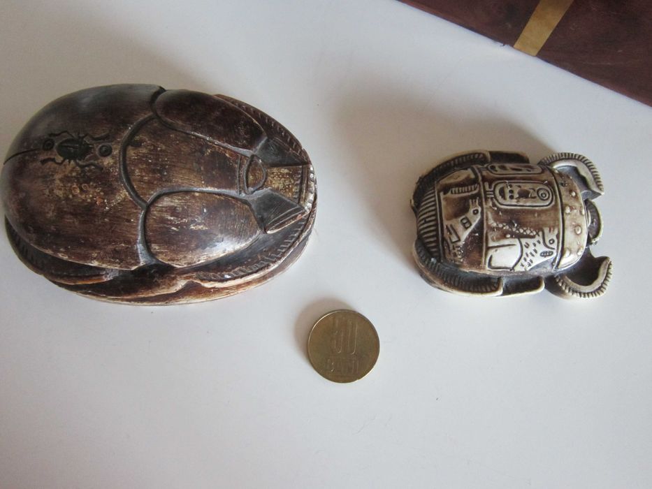 cadou rar Scarabeu Beetles  Egipt 1980