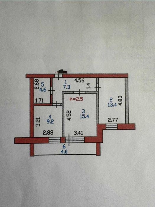 Продам 2 ком квартира РН 19 мкр