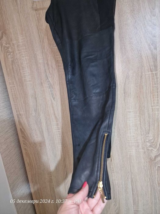 Нов кожен панталон esprit Хл рр