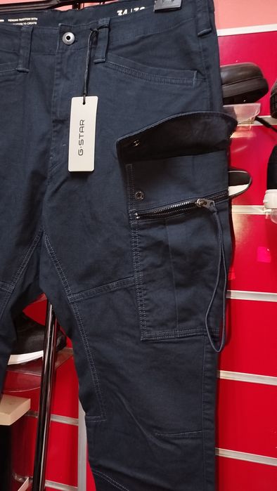 Оригинални панталони G-Star Raw Zip 3D W34 L32 skinny нови мъжки