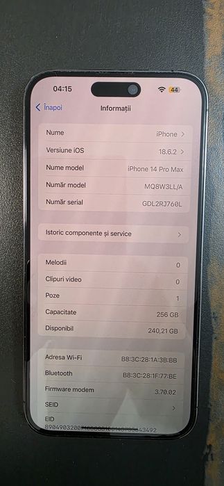 iPhone 14 pro max 256gb