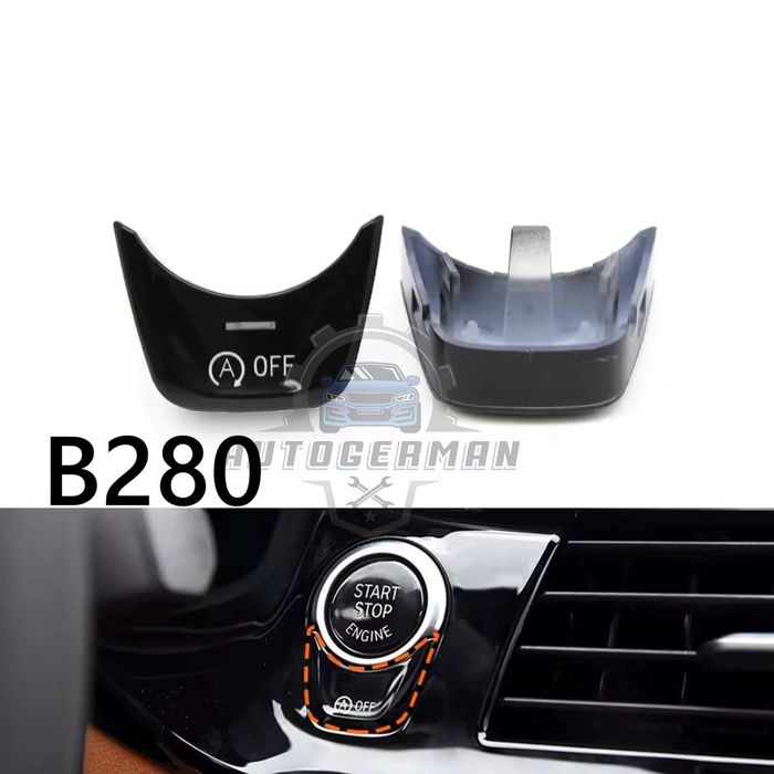 BMW бутон OFF старт стоп черен гланц старт стоп система F52 G30 Г31 Г38 F90 Г01 G08 G02 F98 G32 G11 G13 стартер интериор част черен гланц БМВ tuning