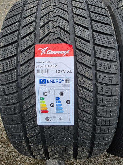 Anvelope noi iarna Porsche Cayenne2017-2023GripMax 285/35R22 315/30R22