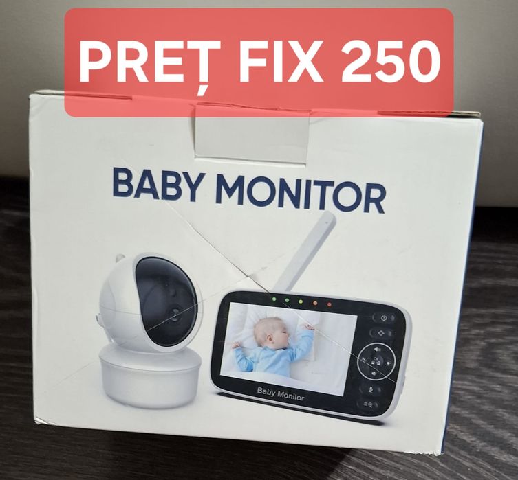 Baby monitor camera audio-video wireless