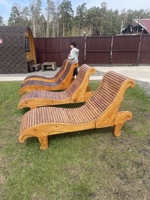 Продам деревянные лежаки