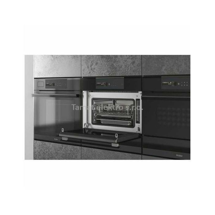 Нова малка компактна парна фурна за вграждане Haier Series 6 HWO45NM6SXB1