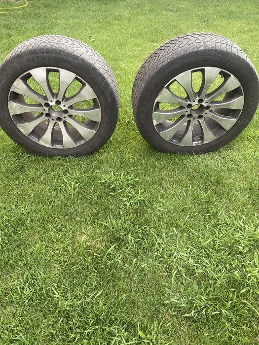 Vind 4 jante Mercedes GLC cu anvelope de iarna good year 235 55 r19