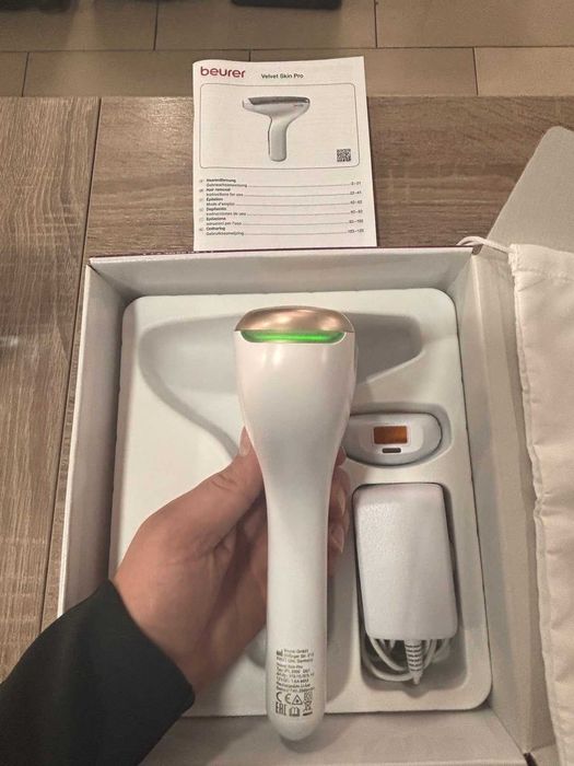 Епилатор, Beurer Velvet Skin Pro, 300 000 импулса Като Нов
