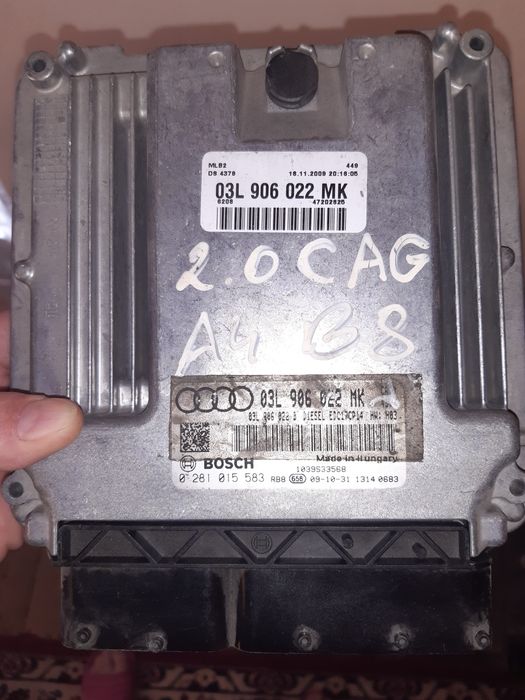 Vand calculator motor ECU audi a4 b8 cod caga 03L 906 022 MK