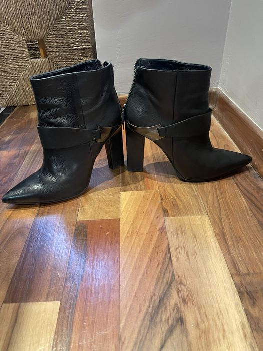 Италиански боти от естествена кожа