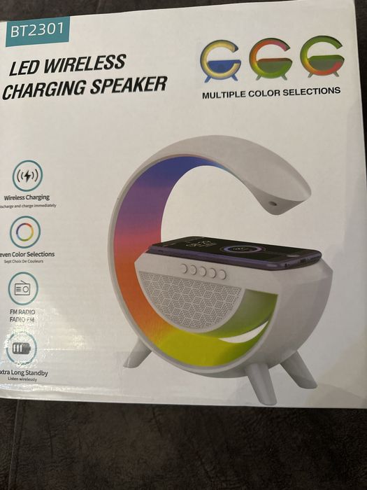 Колонка-светильник-зарядник