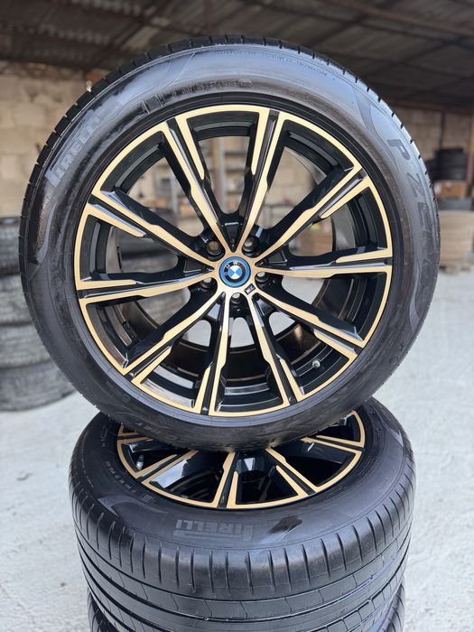 Jante Bmw X5 X6 R20 G05 G06 Originale 740M Gold Black Pirelli vara80%