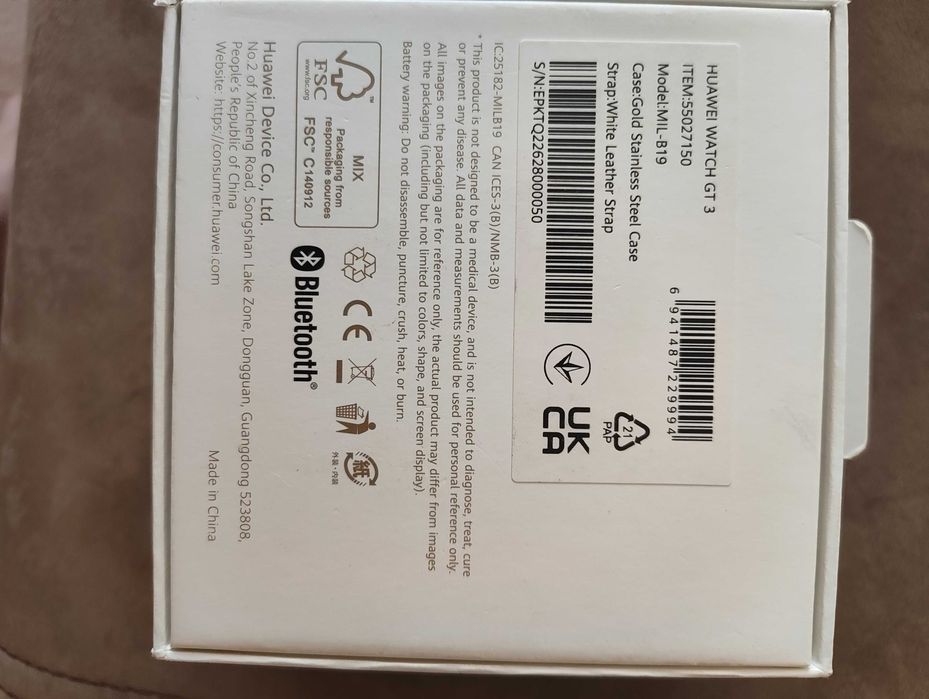 Смарт часовник Huawei watch GT 3