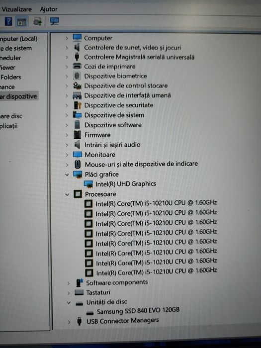 Laptop Acer/ 14 inch/ i5 gen 10/ ssd 128 gb/ 4 GB RAM