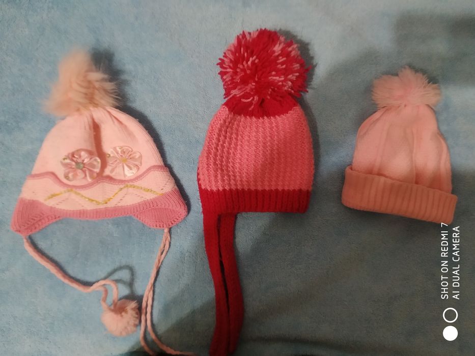 Шапочки зимние и чепчики