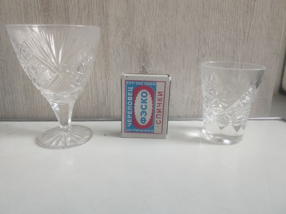 Продам хрустальные фужеры