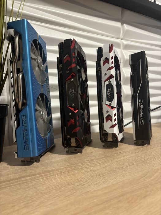 Видео карти RX580 8GB - Реновирани Sapphire Nitro SE, Pulse, RedDevil