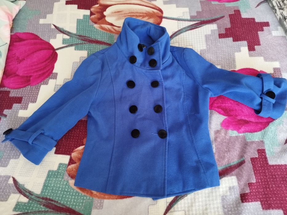 Пальто с карманами р 44-46
