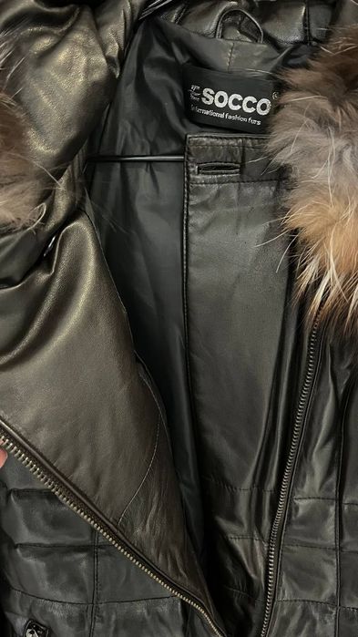 Продам кожаную  куртку