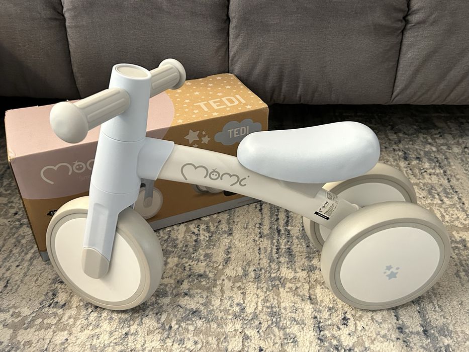 Bicicleta NOUA fara pedale pt interior si exterior, Momi Tedi albastru