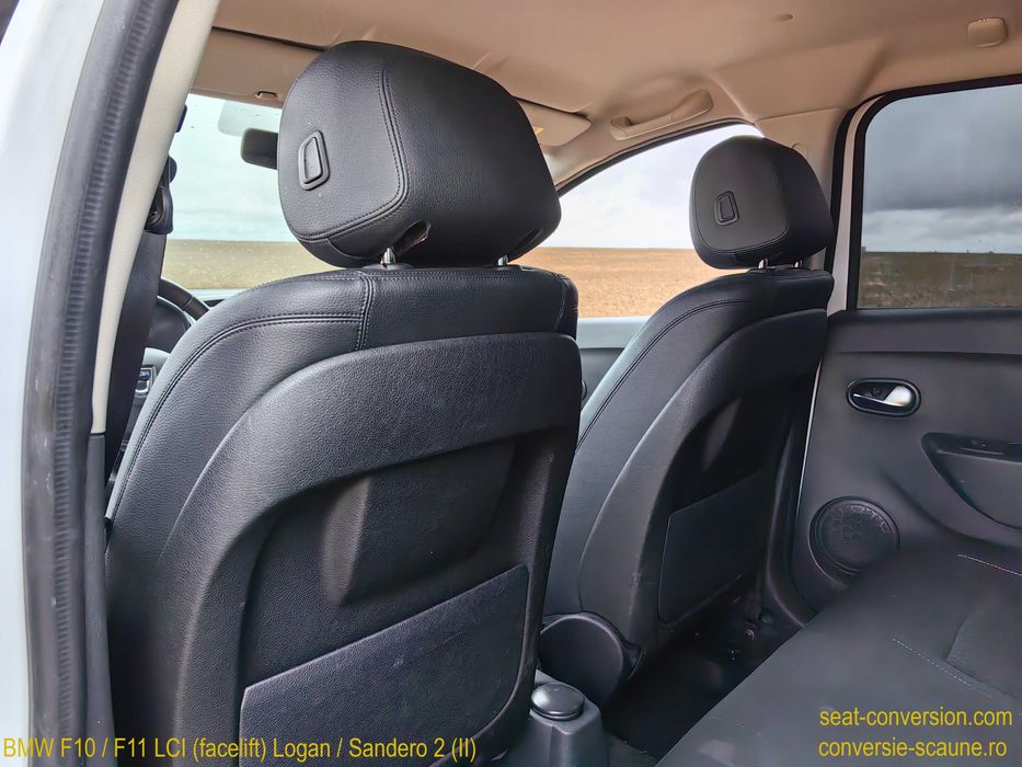 Sistem adaptare scaune de BMW Seria 5 F11 LCI pe Logan Duster Sandero