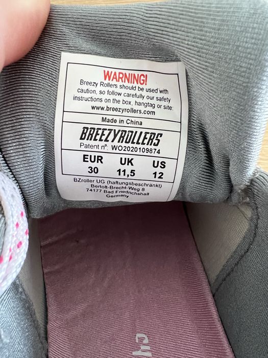 Breezy Rollers cu lumini marimea 30