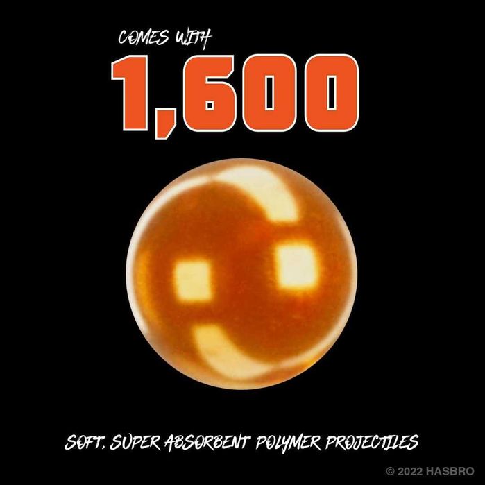 Nerf Gelfire Нърф Бластер с гел топчета 1600бр Пистолет