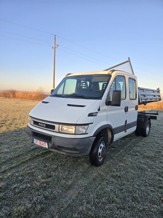 Iveco dayli basculabil  pe cutie  iveco 7 locuri  nu sprinter  Crafter