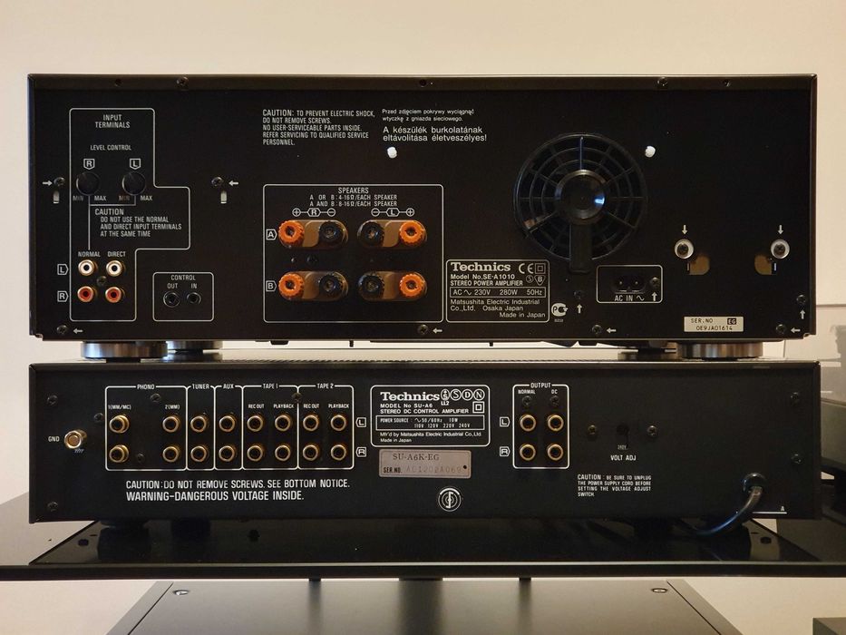 Technics SE-A1010 + preamplificator SU-A6 stare excelenta