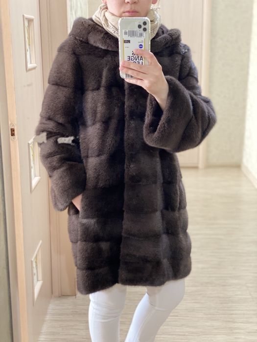 Норковая шуба! Каспи рассрочка
