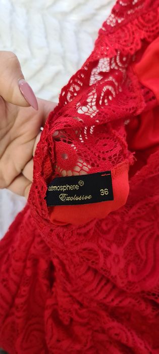 Rochie seara Athmosphere cu trena si puff!