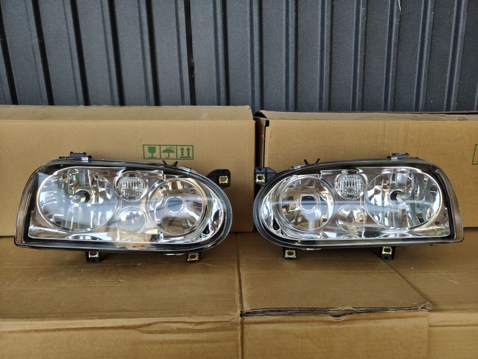 Фара гольф 3 хрустальный